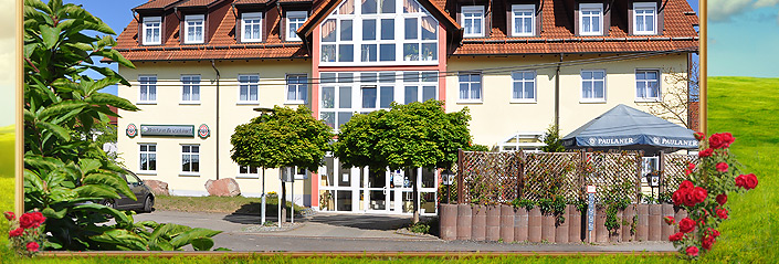 Unser Hotel Am Rosenhügel in Jüchsen bei Meiningen
